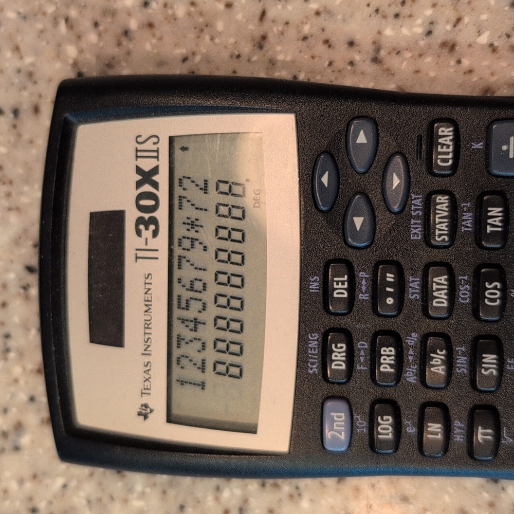 Texas Instruments TI-30X IIS Solar Calculator - Picture 2 of 7